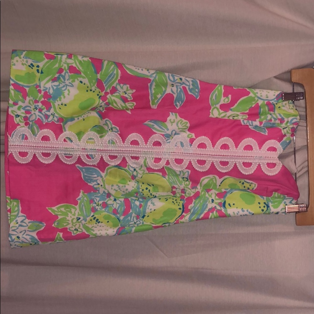 Lily Pulitzer strapless dress